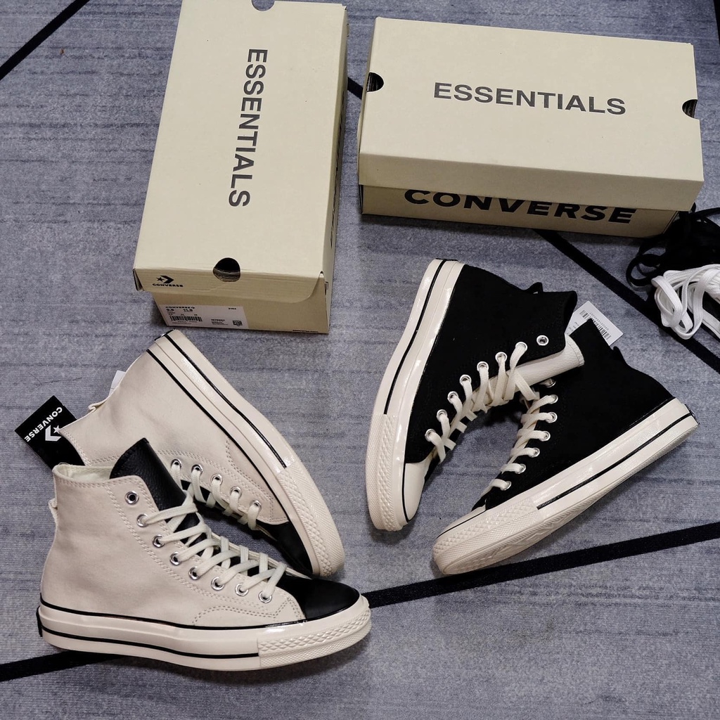 Giày Converse Chuck 70 x Fear of God Phối Màu Đen trắng 167955C