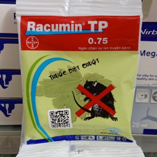 RACUMIN gói 20g ( Bayer - Đức )- Sản Phẩm Diêt Chuột Thông Minh
