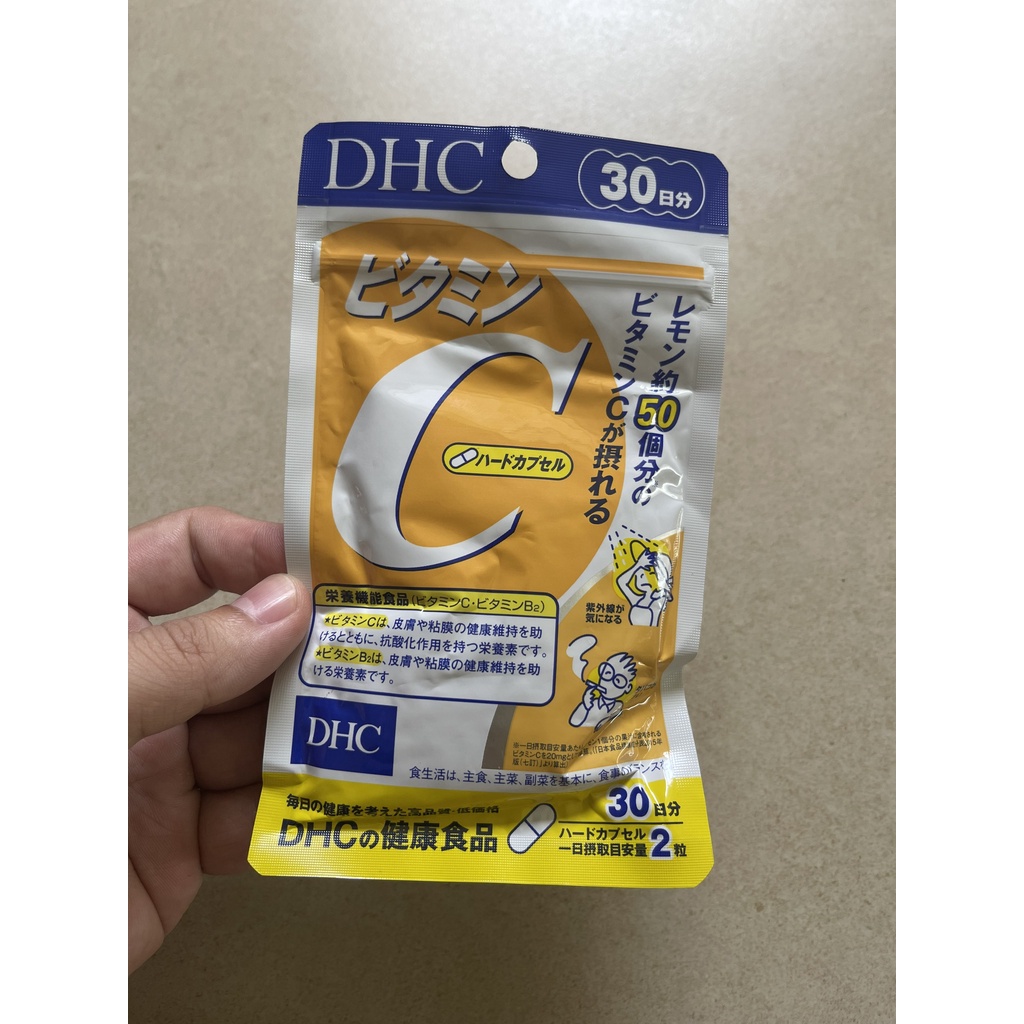 Viên Uống Bổ Sung Vitamin C DHC (30 Ngày) (60 Viên)
