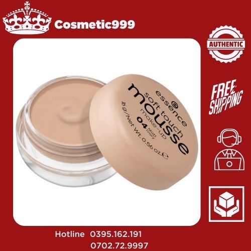 Phấn tươi essence soft touch mousse makeup matte đức chính hãng kiềm dầu dành cho da dầu da khô Cosmetic999