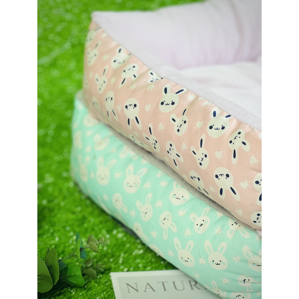 Nệm Nằm, Gường Ngủ, Ổ Nằm Cho Thú Cưng Chó Mèo Đủ Size (Pet Luckily)