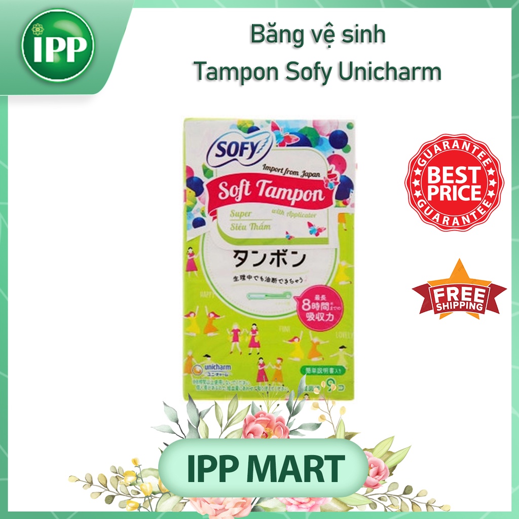 Băng vệ sinh Tampon Sofy Unicharm Nhật Bản