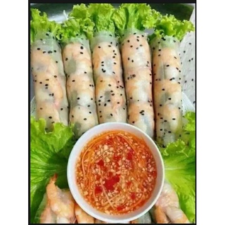 Bánh tráng nhúng mè đen loại 1- đặc sản Phan Rang - Tháp Chàm