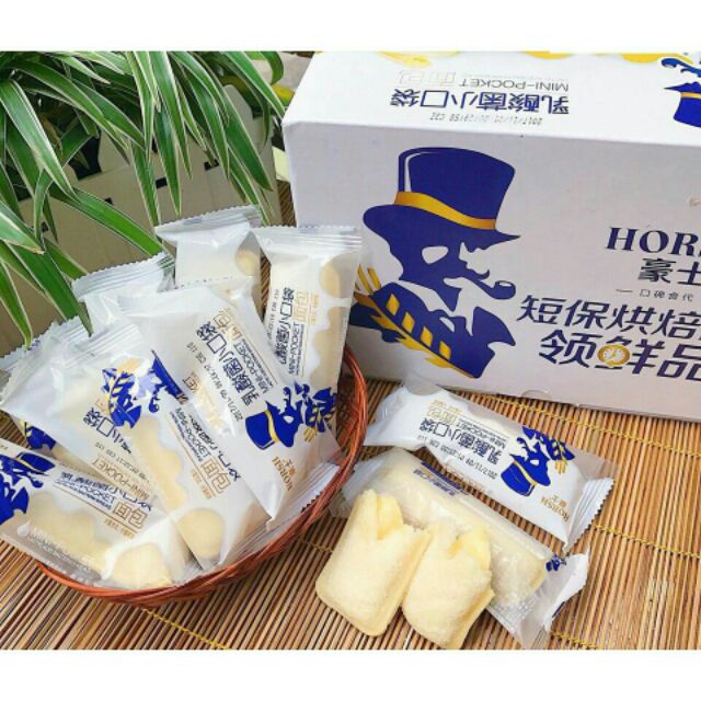 Bánh sữa chua Đài Loan Horsh Lactobacillus Bread ( thùng 2kg)