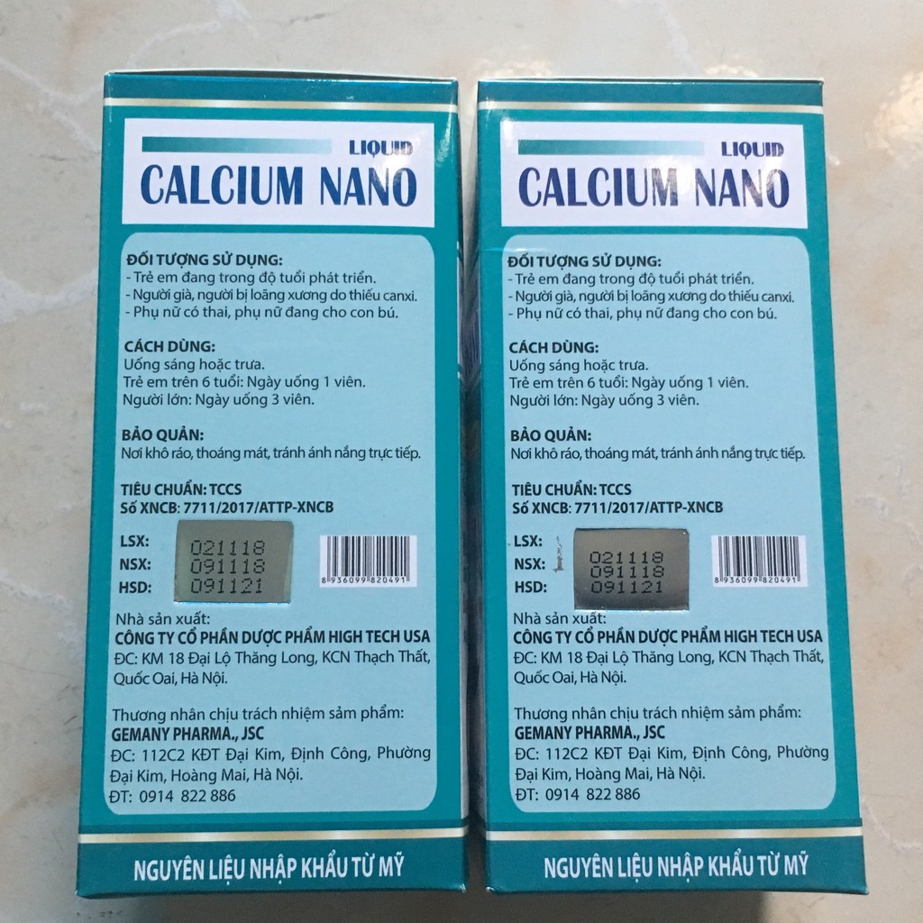VIÊN UỐNG LIQUID CANXI NANO BỔ SUNG CANXI, PHÒNG NGỪA LOÃNG XƯƠNG