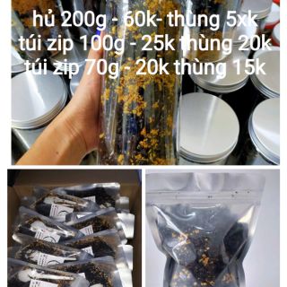Rong biển cháy tỏi túi zip 100g
