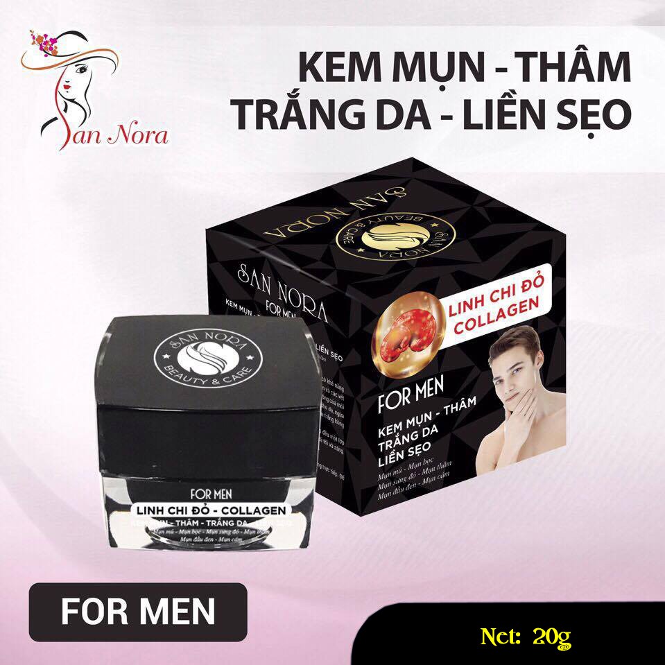 KEM MỤN - THÂM - TRẮNG DA - LIỀN SẸO DÀNH CHO NAM VÀ NỮ