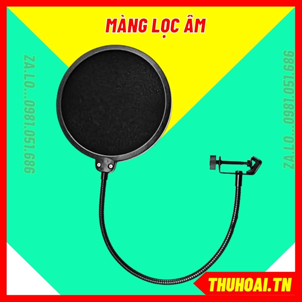 Màng Lọc Âm Cho Micro Thu Âm Chuyên Nghiệp - Màng lọc micro thu âm 2 lưới chất lượng