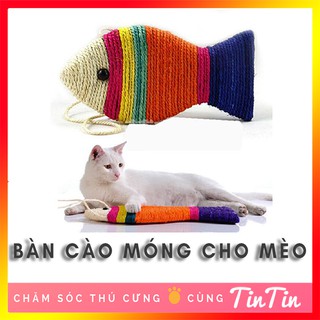 Bàn Cào Móng Cho Mèo Hình Cá - Đồ Chơi Cho Mèo Giá Rẻ