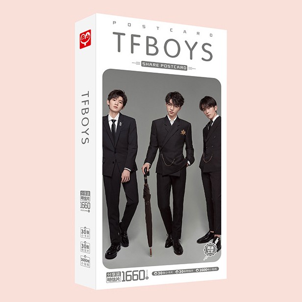 Postcard TFBOYS