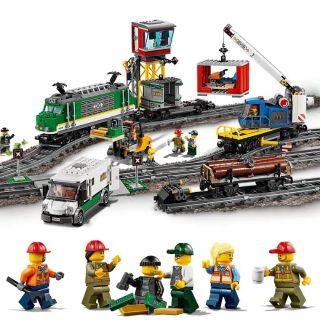 Bộ lắp ráp mô hình bến tàu vận chuyển hàng kèm bộ điều khiển từ xa