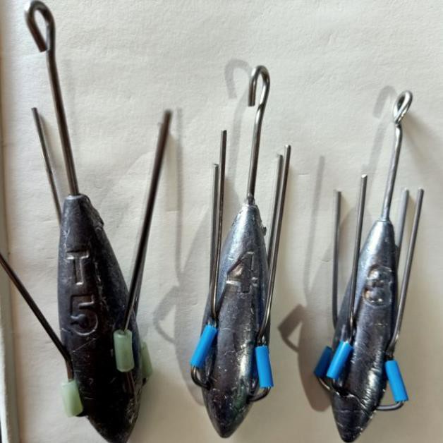 Chì neo câu biển, câu vùng nước chảy mạnh