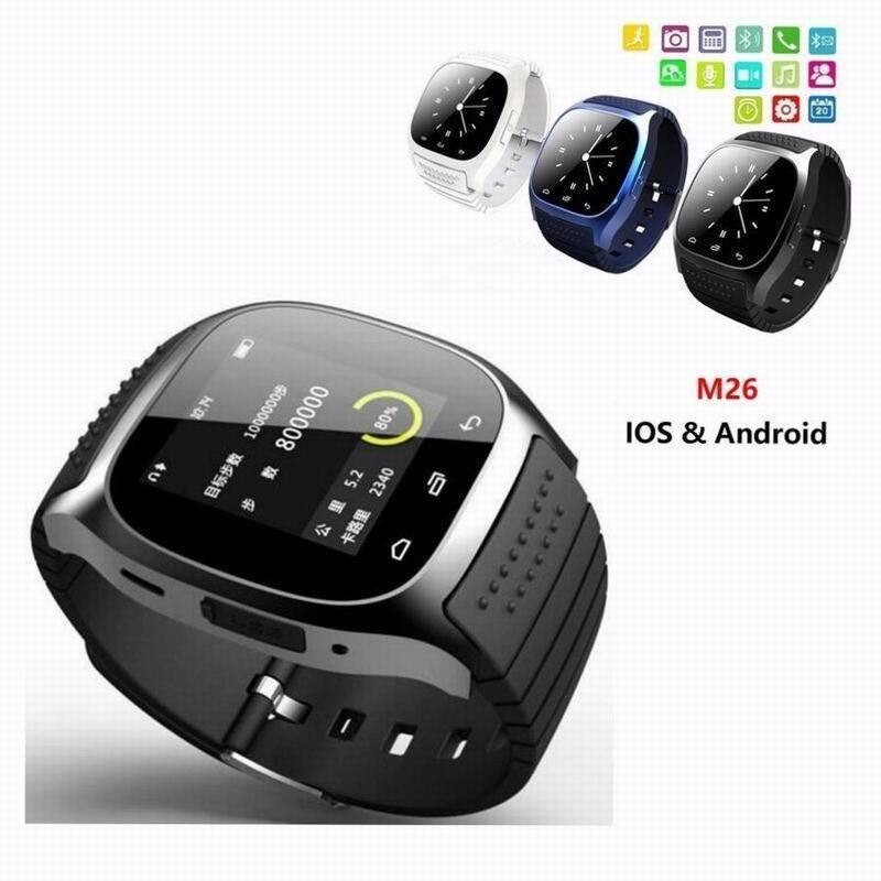 ❃POP✌- M26 Đồng Hồ Thông Minh Chống Thấm Nước Kết Nối Điện Thoại Android / IOS -dc3313