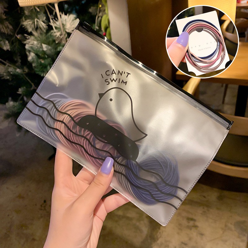 Dây buộc tóc co giãn tốt đơn giản dành cho nữ