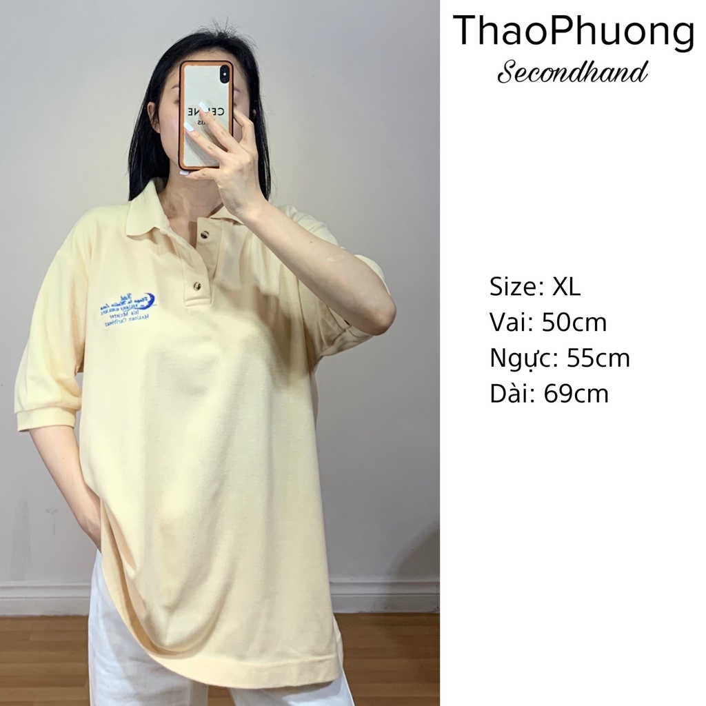 [ Link A1] Áo Polo Mỹ unisex secondhand hàng đẹp bigsize