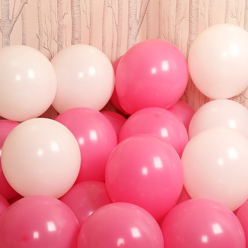 50 bóng bay trang trí sinh nhật (bong bóng cao su loại dày đẹp) #TrangTriSinhNhat
