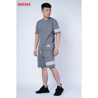 Sét thể thao phối sọc,đồ bộ thể thao phối,sét thể thao nam,đồ bộ thể thao mặc nhà