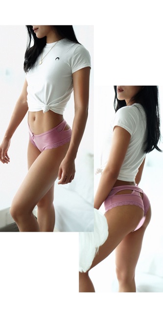 Quần Lót Cạp Chéo Chữ X Thun Lụa Gợi Cảm Mới P097