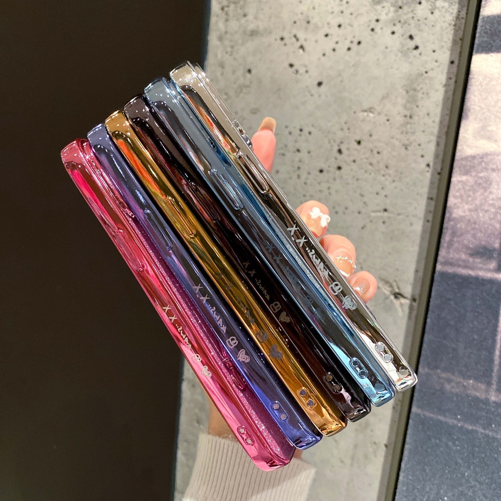 Ốp điện thoại mềm mạ 6D hình gấu cho iPhone 6s 6splus 7 8 7+ 8+ X XR XS MAX 11 11pro 12pro 12 Pro Max SE2020 13 Pro Max
