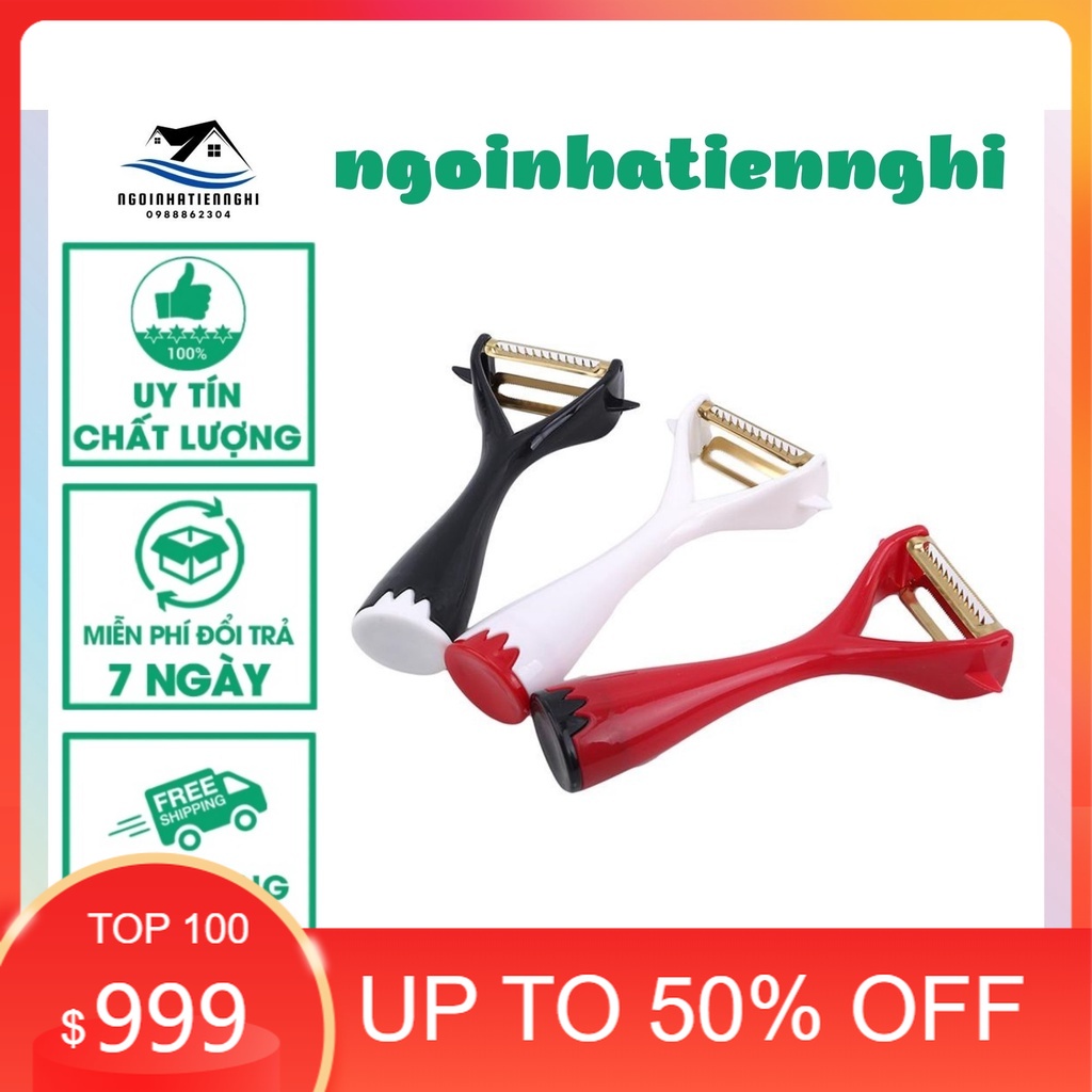 Nạo gọt củ quả thông minh cao cấp tiện dụng 3 trong 1