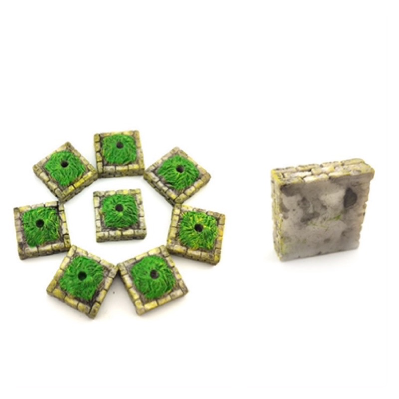 PHỤ KIỆN TRANG TRÍ TIỂU CẢNH, MÔ HÌNH - ĐẾ CẮM CÂY