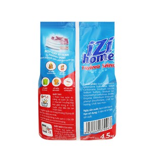 Bột giặt IZI HOME trắng sáng 4.5kg