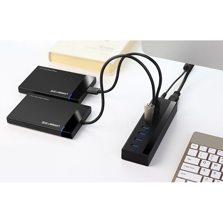 Bộ chia cổng usb 3.0 7 cổng chính hãng Orico bảo hành 12 tháng H7013| Hub usb Orico 7 cổng 3.0 H7013 Tặng 1 Đèn LED USB