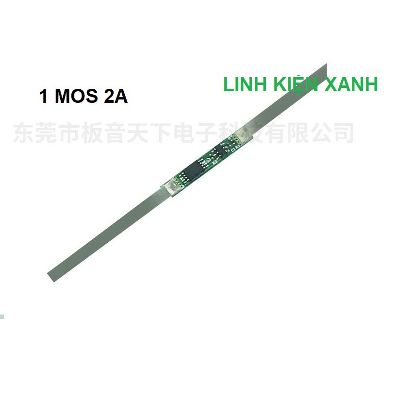 Mạch 1s bảo vệ 3.7v cho pin Li-ion 18650