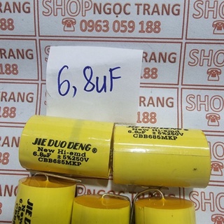 Tụ lọc phân tần loa 6.8 mf - 250v