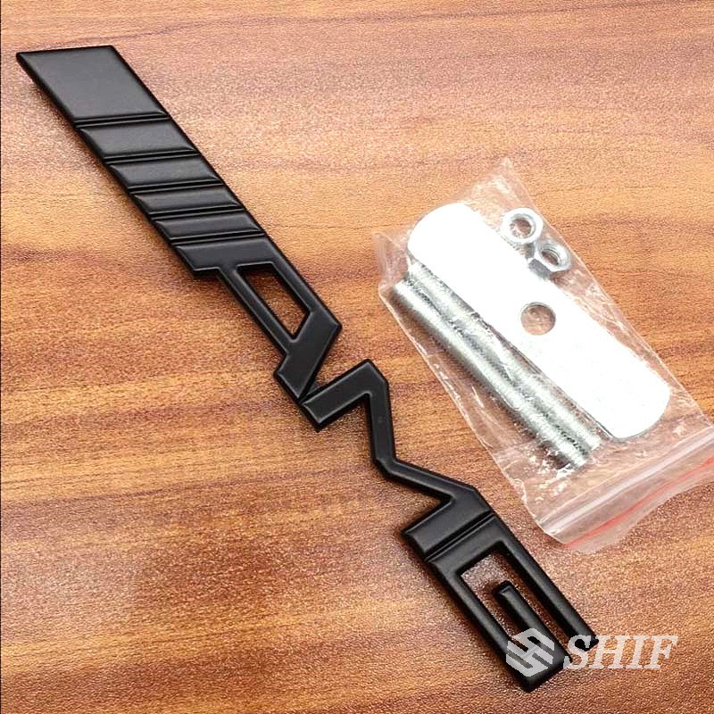 Phụ kiện logo 3D bằng kim loại dán trang trí cho đầu xe mercedes-benz