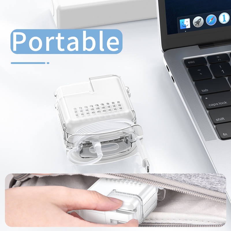OATSBASF Vỏ Bảo Vệ Bộ Sạc Macbook 87W / 96W / 60W / 61W / 30W / 20W