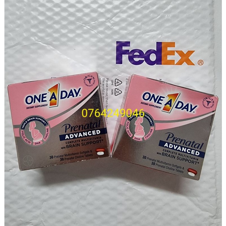 Vitamin cho bà bầu One a day Women’s Prenatal Multivitamin & DHA