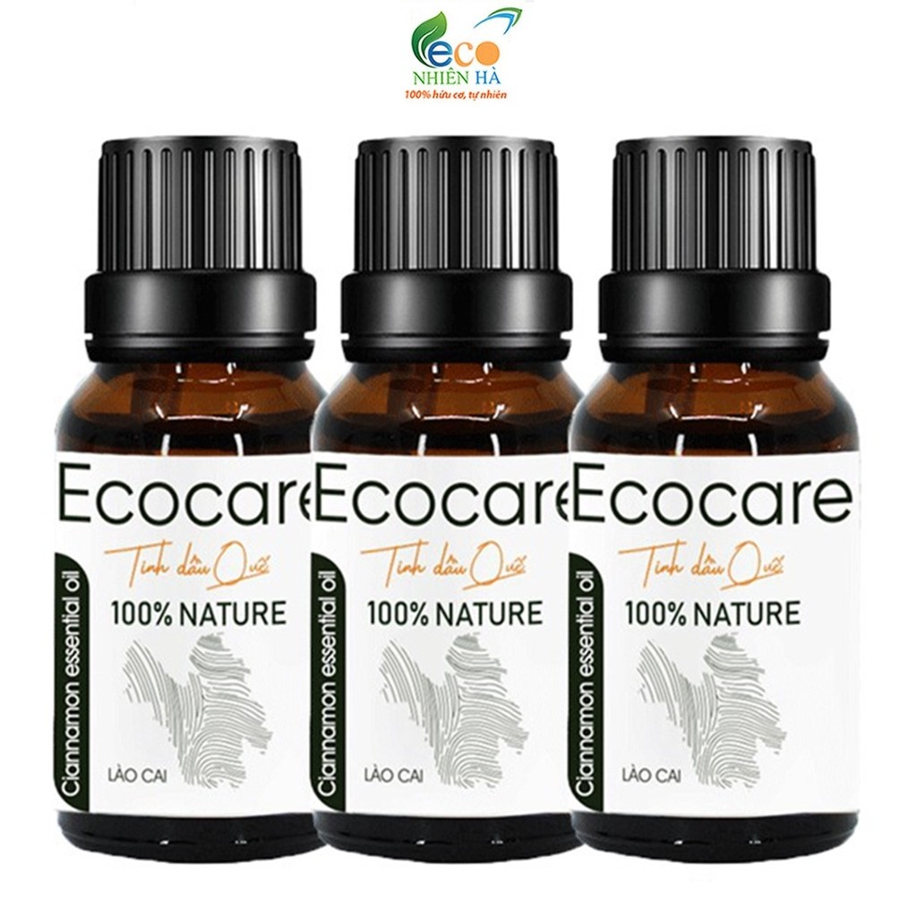 Tinh dầu ECOCARE 10ml, quế nguyên chất, tinh dầu thơm phòng khử mùi, đuổi côn trùng