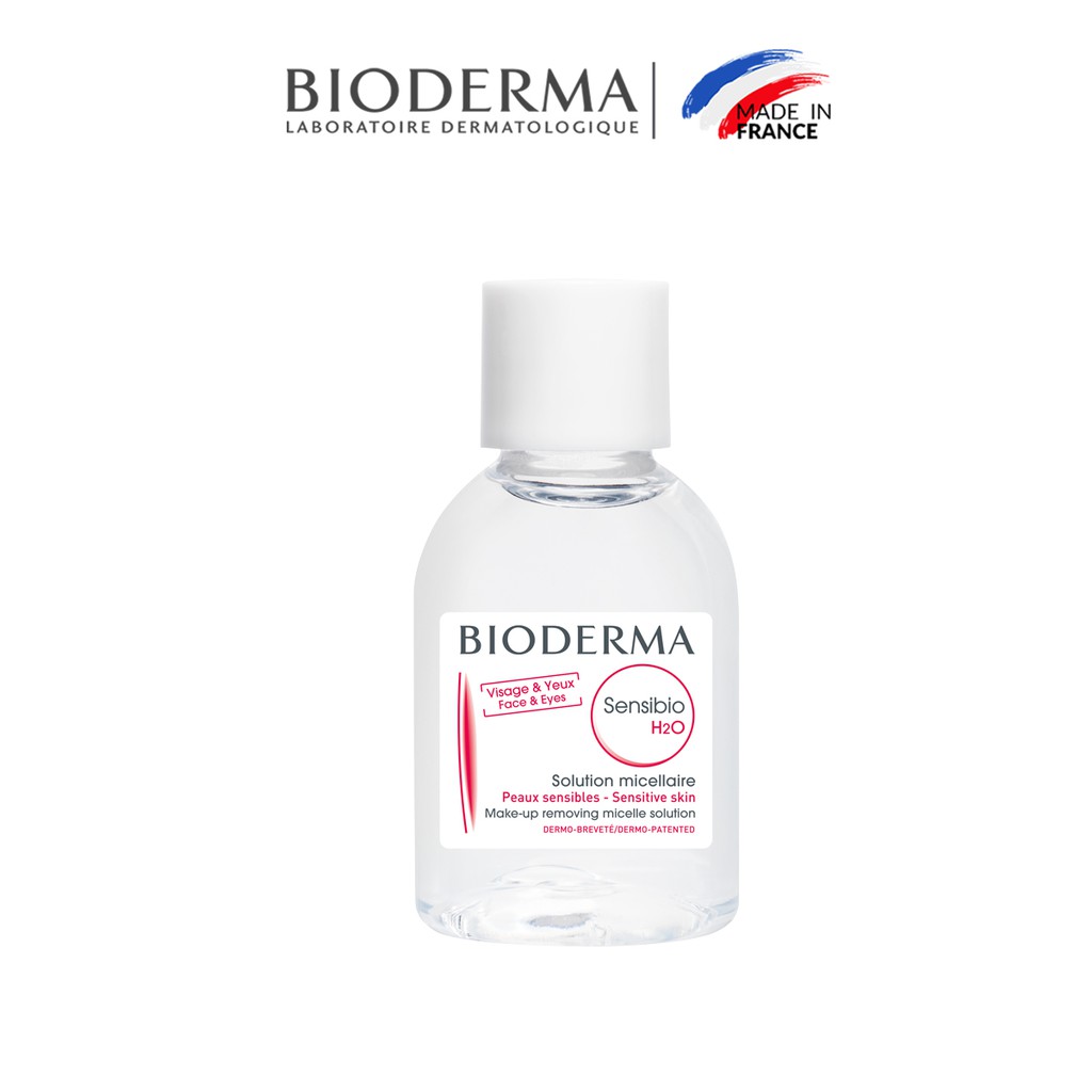 Dung dịch làm sạch và tẩy trang Micellar cho da nhạy cảm Bioderma Sensibio H2O - 20ml