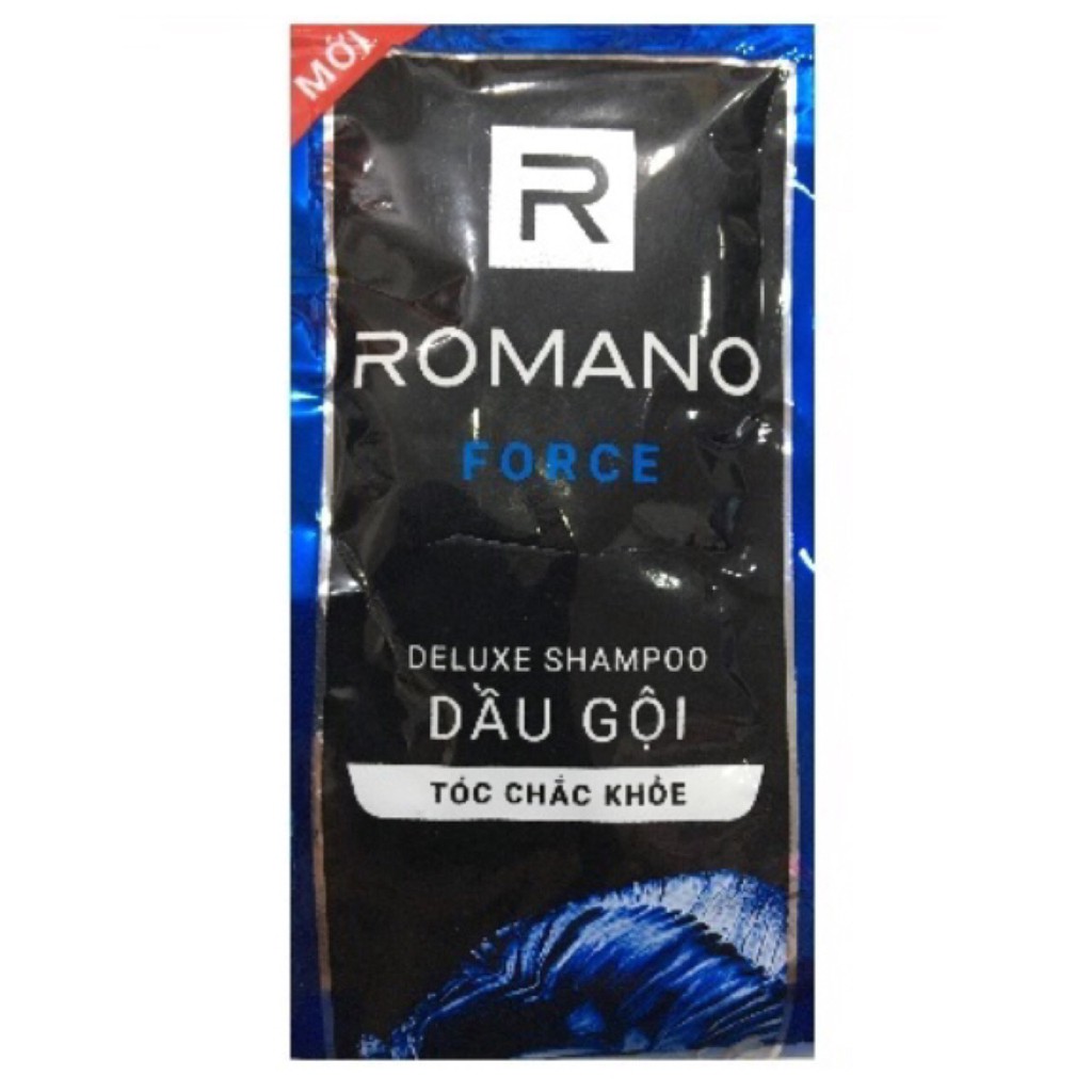 Romano: Combo 10 Dây gội Romano Các loại (1 dây 14 gói)