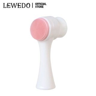 Cọ Rửa Mặt LEWEDO Hai Mặt Mát Xa Chăm Sóc Da 