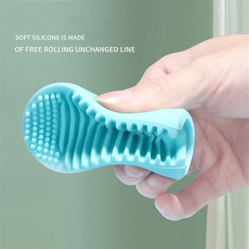 1 Miếng Silicone Vệ Sinh Cọ Trang Điểm Hình Quả Trứng