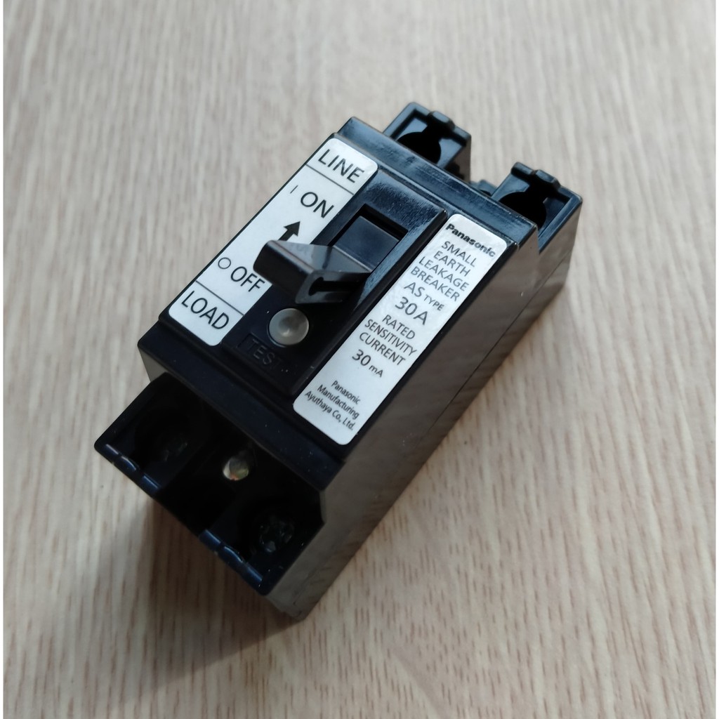 Atomat Chống Giật ELB 2P 30A 30mA 1.5kA BJS3030NA2 Panasonic