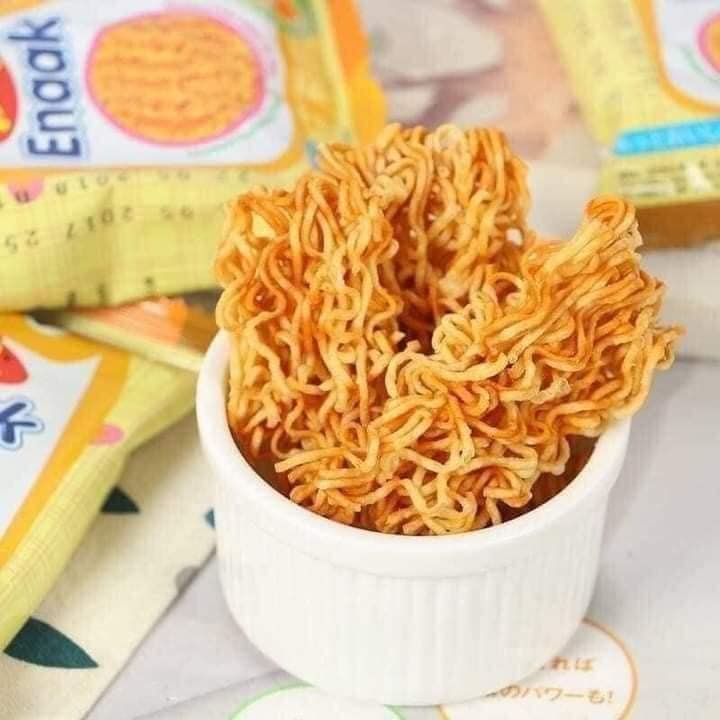 Mì Tôm Ăn Liền Gemez Enaka 30g, Mì Snack Trẻ Em Hộp 24 Gói 720g, Hàng Thái Lan Chính Hãng Vị Gà Cay Ngon Tuyệt SP200162