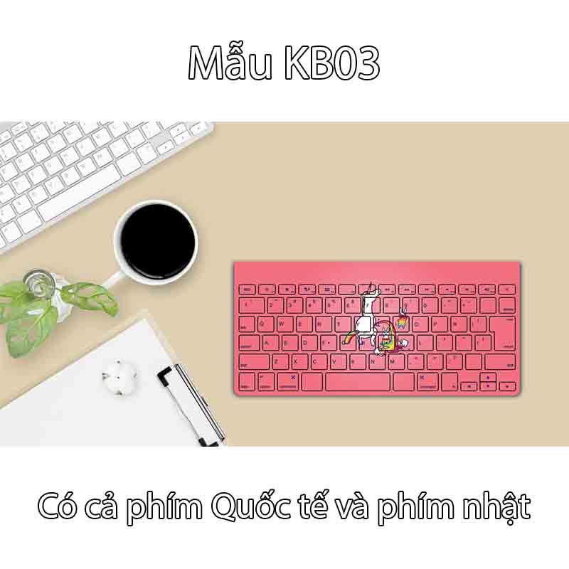 Miếng Dán Phím Magic Keyboard 1 - Tổng hợp 6 mẫu hình cute - Dùng để dán cho bàn phím IMAC, Macbook....