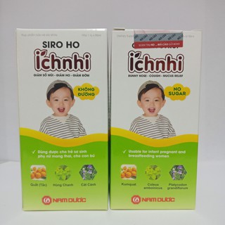 Siro Ích Nhi không đường lọ 90ml