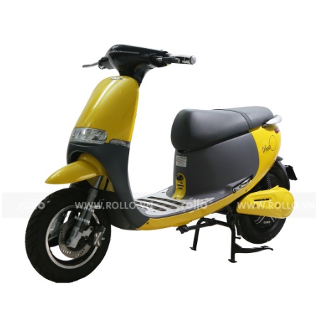 Tay phanh xe điện Gogo Dibao màu titan chính hãng