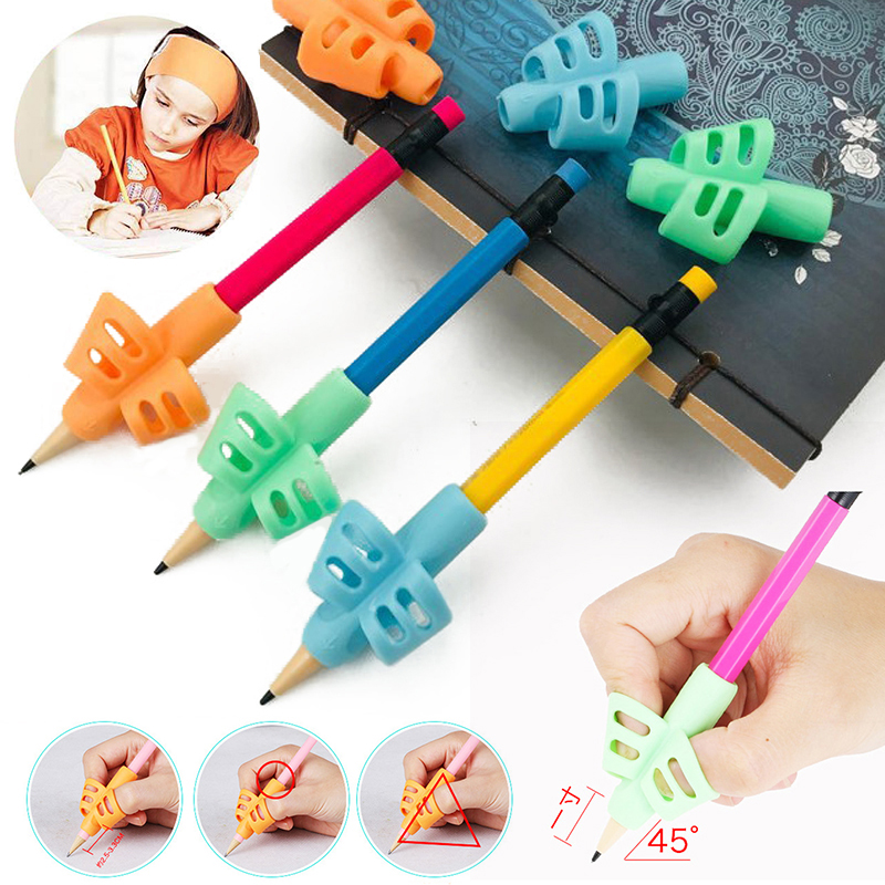 Set 3 Dụng Cụ Hỗ Trợ Cầm Bút Đúng Cho Bé