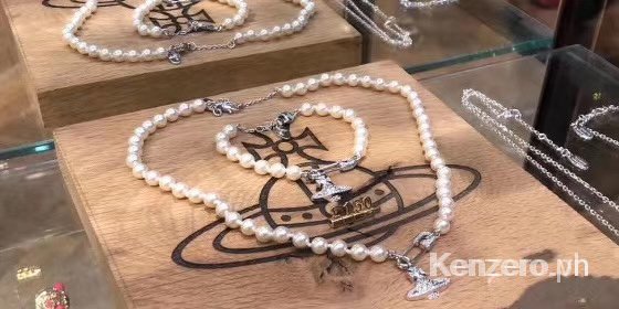 Vòng cổ / Vòng Tay Chuỗi Hạt Ngọc Trai Phiên Bản Giới Hạn Vivienne West wood Luc