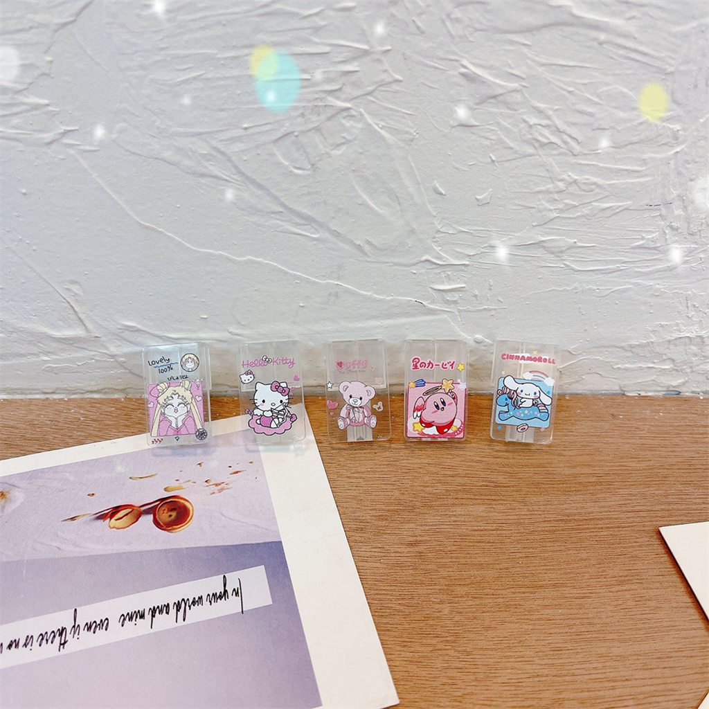 1 Vỏ Bọc Bảo Vệ Dây Cáp Sạc USB Hình Kuromi Lotso Sailor Moon Snoopy Bằng TPU Mềm Trong Suốt