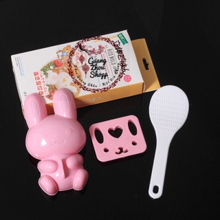 (Có Sẵn) Khuôn Làm Cơm Bento Hình Thỏ