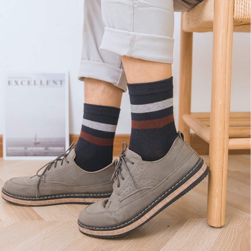 Vớ dài vải mỏng thấm hút mồ hôi giữ ấm thời trang xuân thu