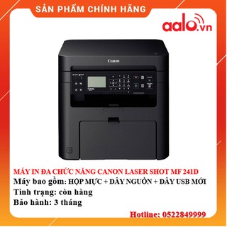 MÁY IN ĐA CHỨC NĂNG CANON LASER SHOT MF 241D ĐÃ QUA SỬ DỤNG - AALO.VN