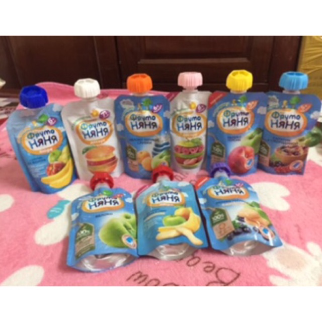 Hoa quả nghiền Fruto, 100g,