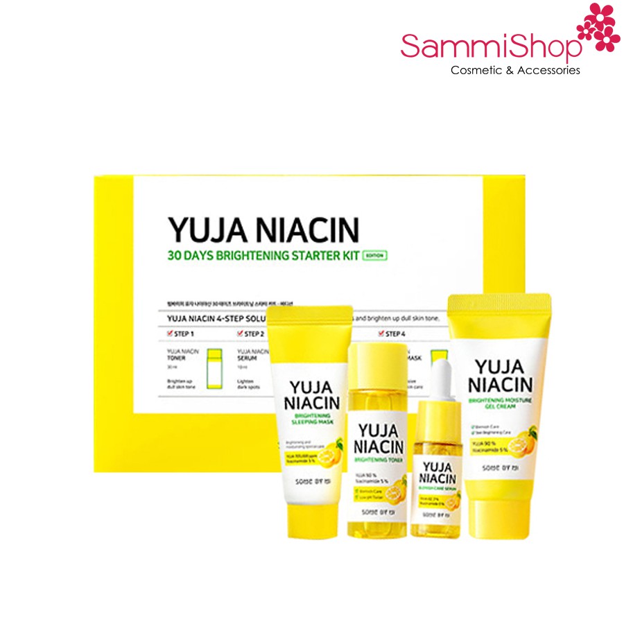 Bộ sản phẩm dưỡng trắng da Some By Mi Yuja Niacin 30 Days Brightening Stater Kit-Edition (IP01)